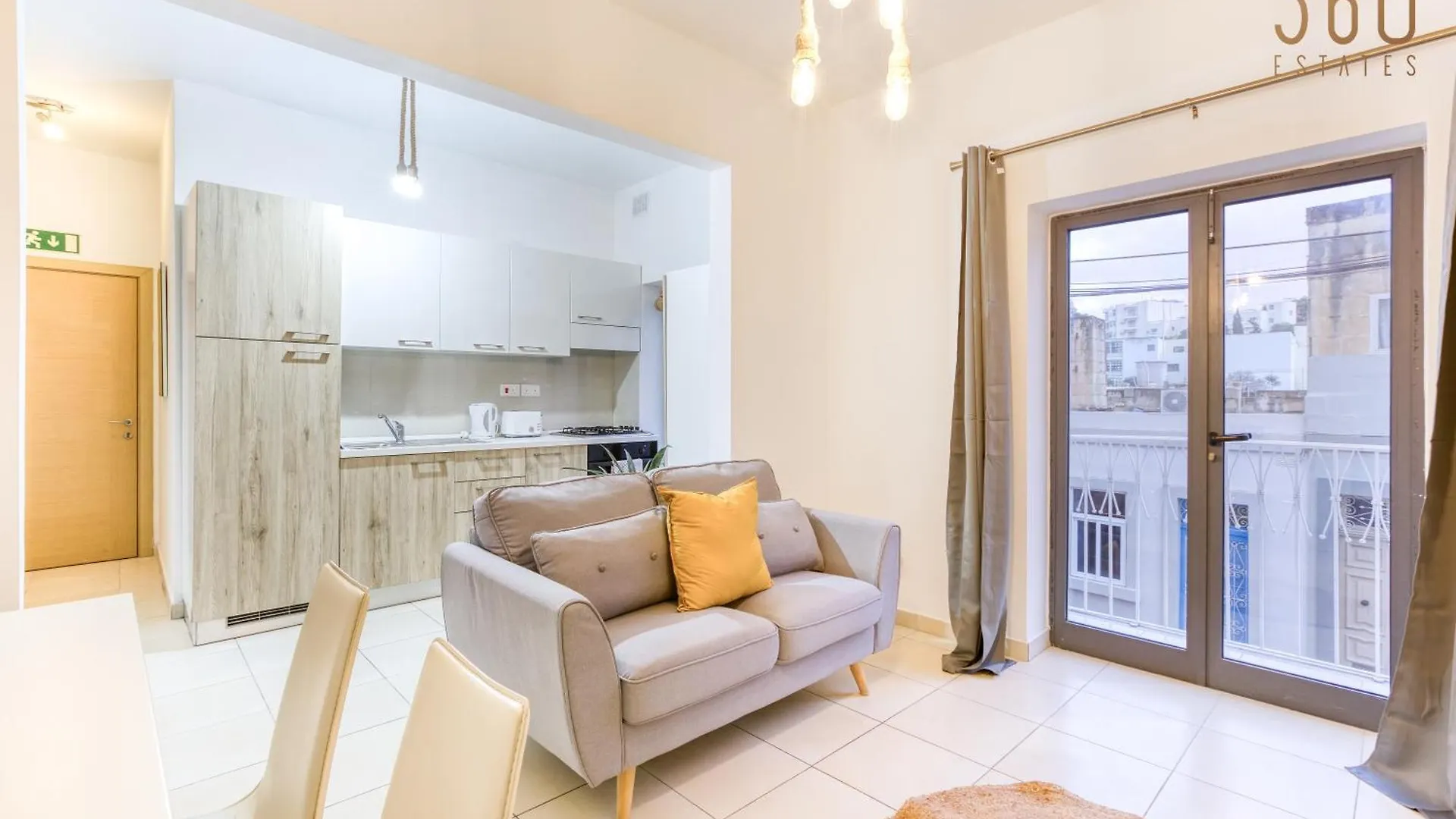 kontakty Modern 1Br Home With Private Balcony In St Julians By 360 Estates